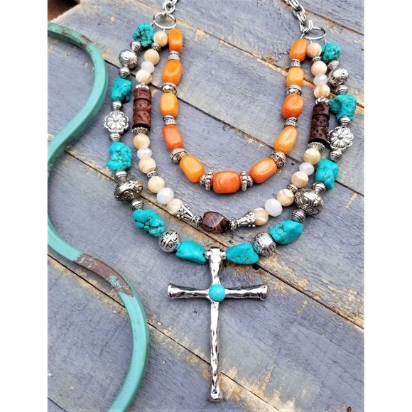 Top, Blouse. Aqua Coral Teal Multi, Floral Print. Cato Brand. Size 18/20W. NWT. - Picture 14 of 15